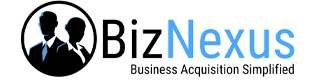 Whether you're looking to buy or sell a business. Biznexus makes it easy. Simplify business acquisition and connect with people you trust.

Business acquisition simplified. With BizNexus, you're instantly matched to businesses and professionals who can help close the deal. Set goals. Get matched. Close the deal. Only with BizNexus.
